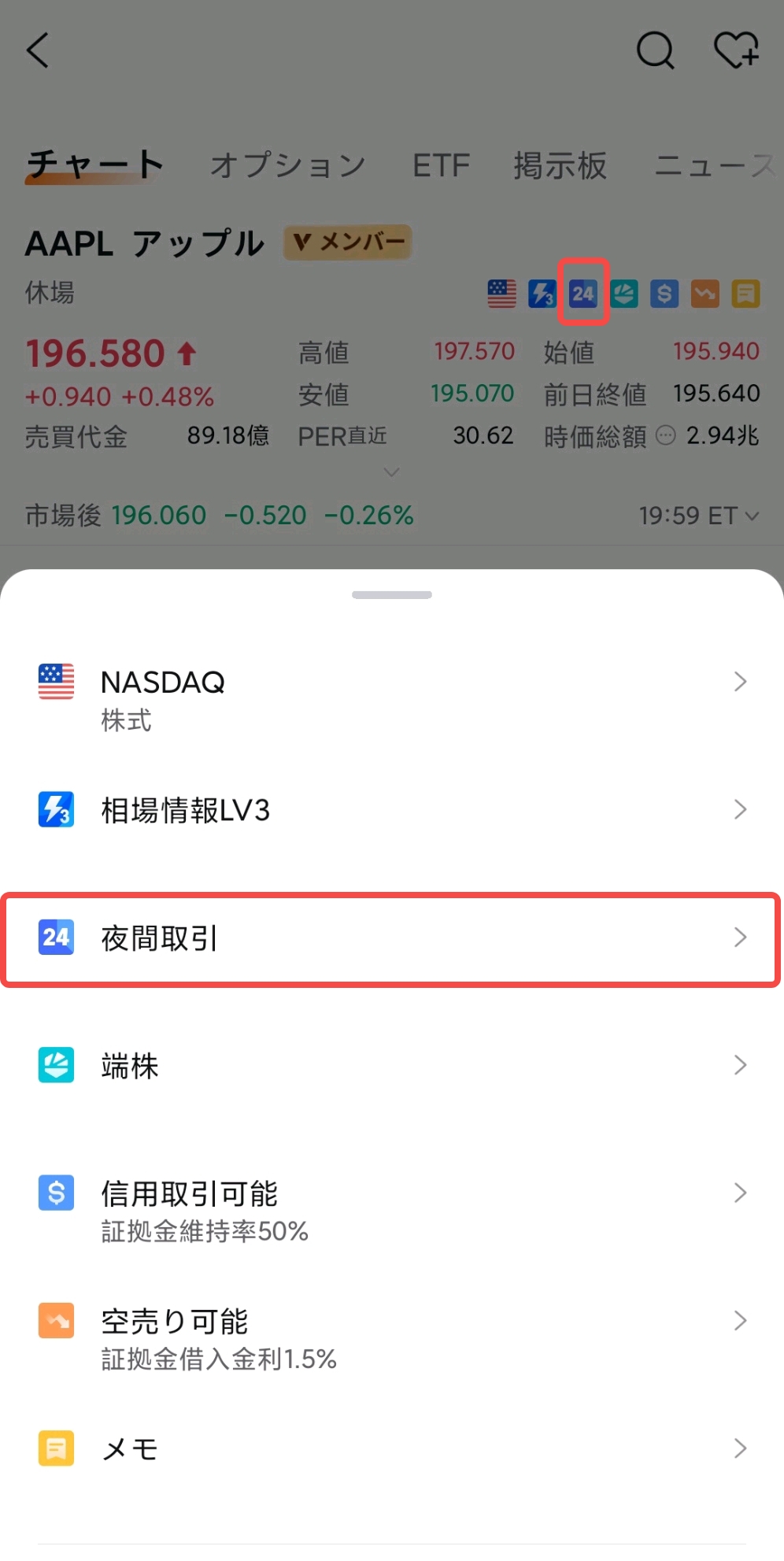 Moomoo JP ヘルプセンター-米国株の夜間取引について
